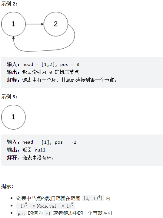 leetcode-142. 环形链表II